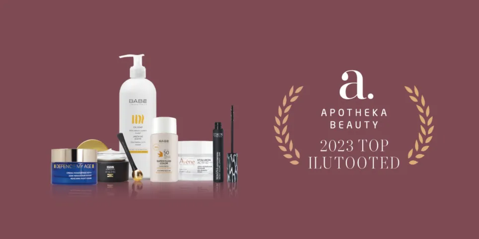 APOTHEKA BEAUTY 2023. AASTA TOP ILUTOOTED