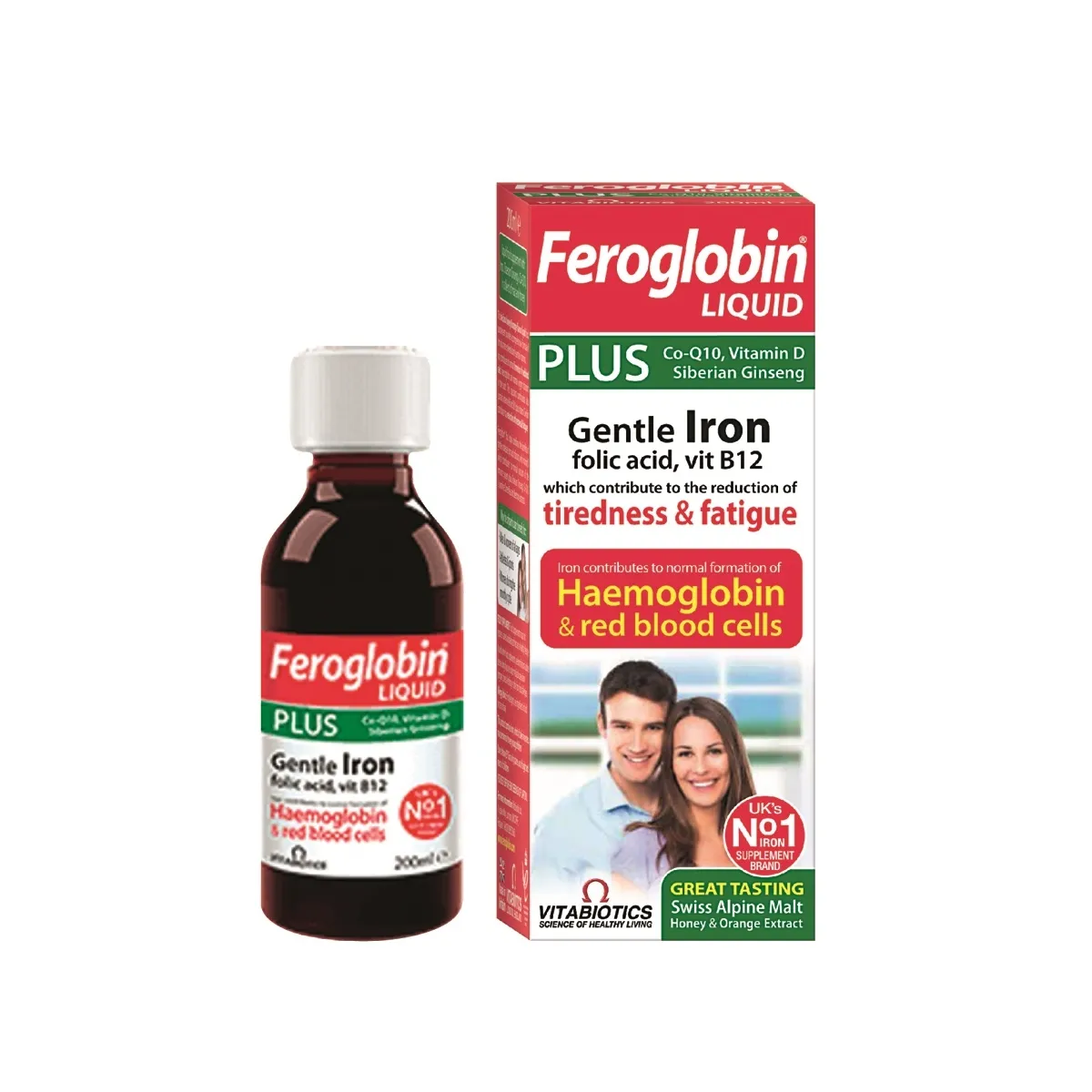 FEROGLOBIN B12  PLUS SIR 200ML - Product Image