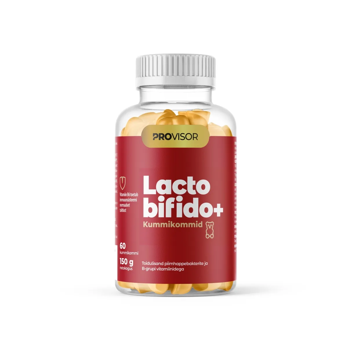 PROVISOR LACTOBIFIDO+ KUMMIKOMMID N60 - Product Image