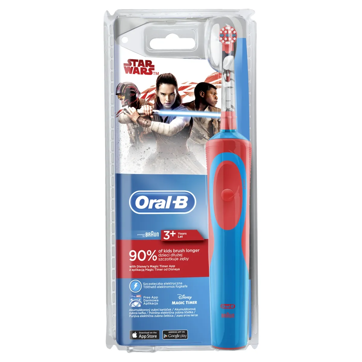 ORAL-B HAMBAHARI BRAUN LASTE D12.513 STAR WARS - Tootepilt