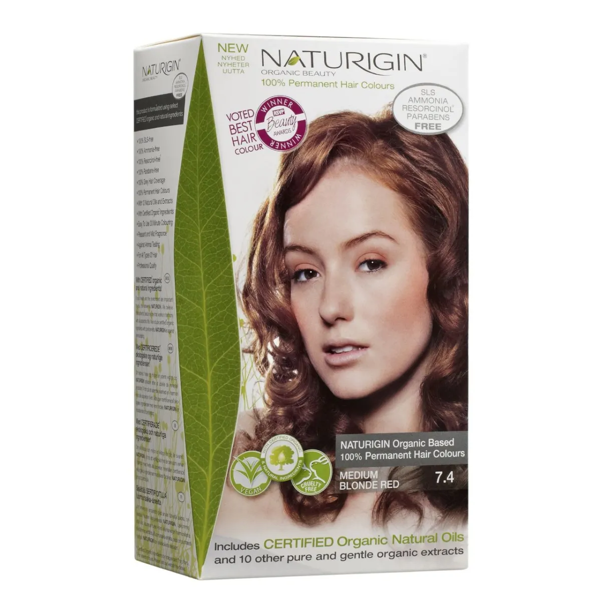 NATURIGIN JUUKSEVÄRV MEDIUM BLONDE RED 7,40