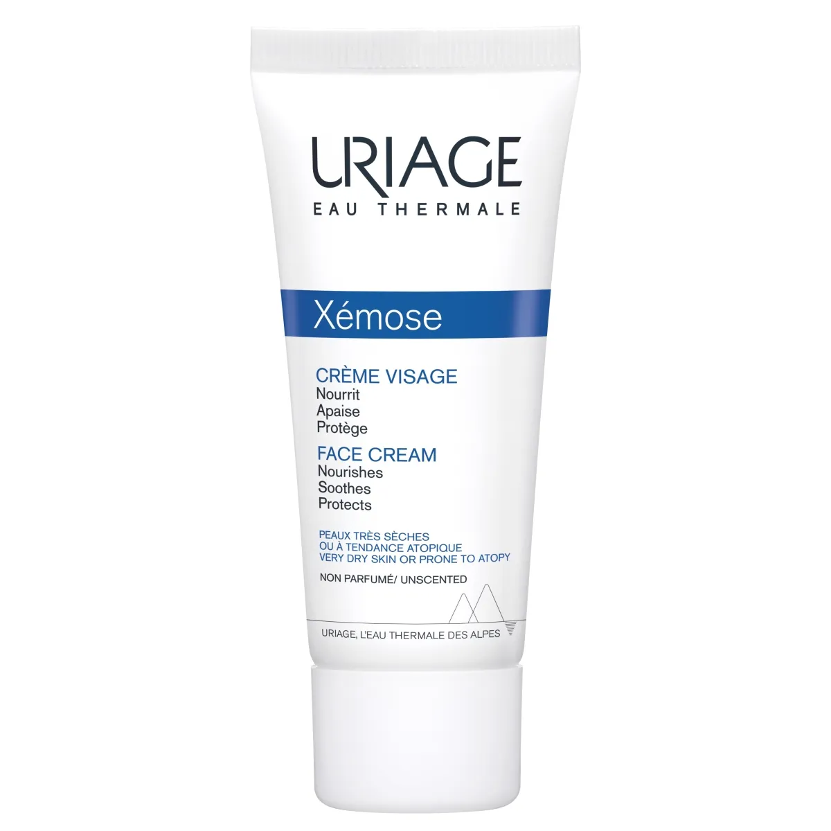 URIAGE XEMOSE VISAGE NÄOKREEM VÄGA KUIVALE NAHALE 40ML