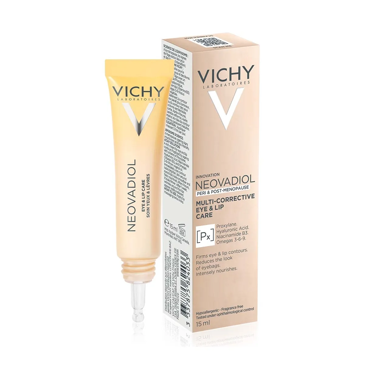 VICHY NEOVADIOL HUULE- JA SILMAÜMBRUSE KREEM 15ML - Tootepilt