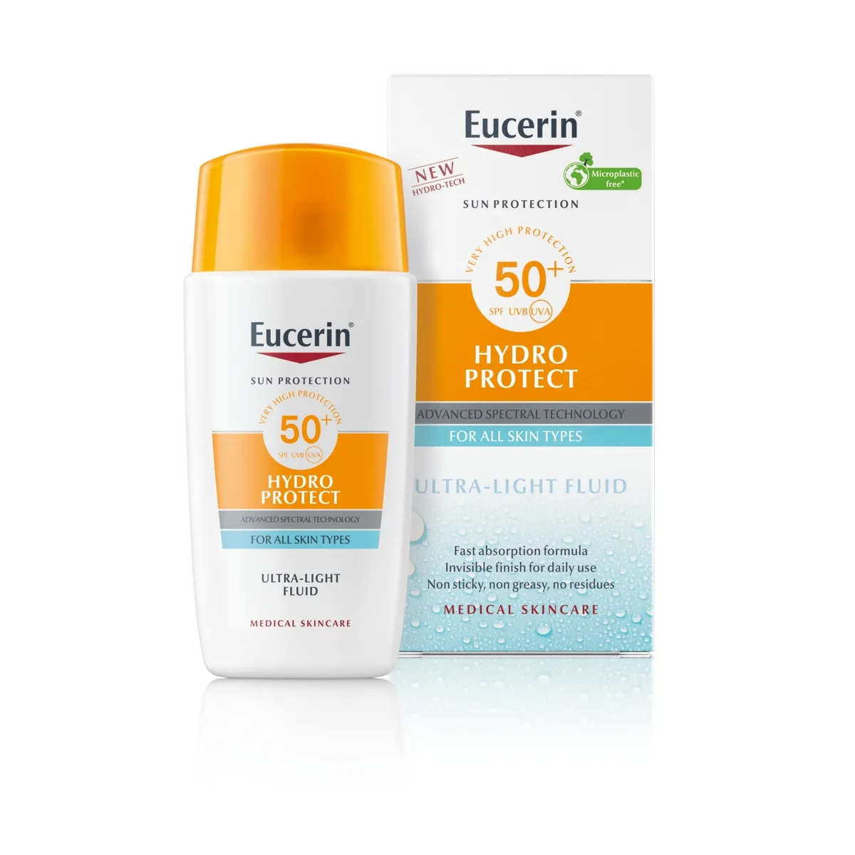 EUCERIN SUN PÄIKSEKAITSE EMULSIOON NÄOLE SPF50 50ML