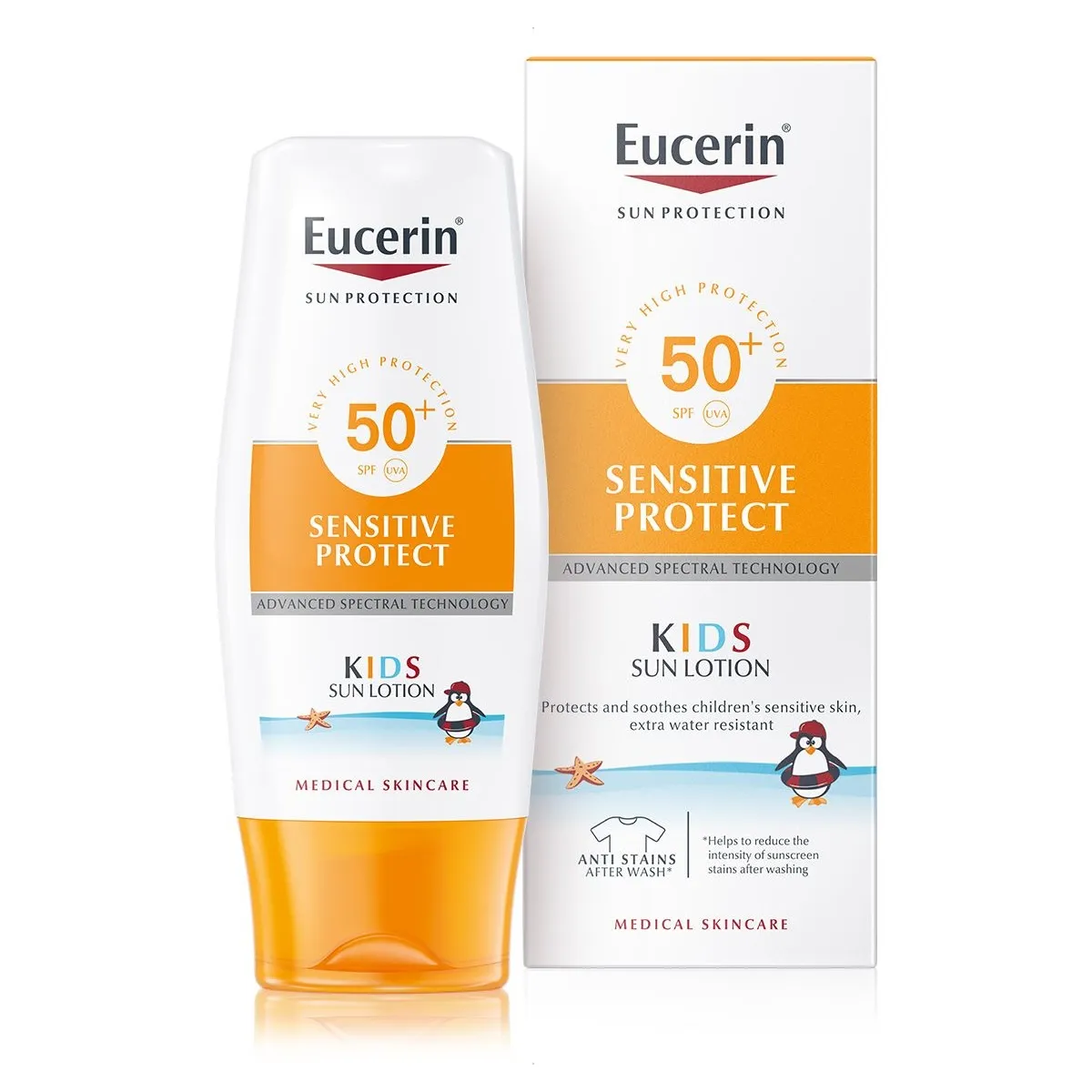 EUCERIN SUN LASTE PÄEVITUSPIIM SPF50+ 150ML - Tootepilt