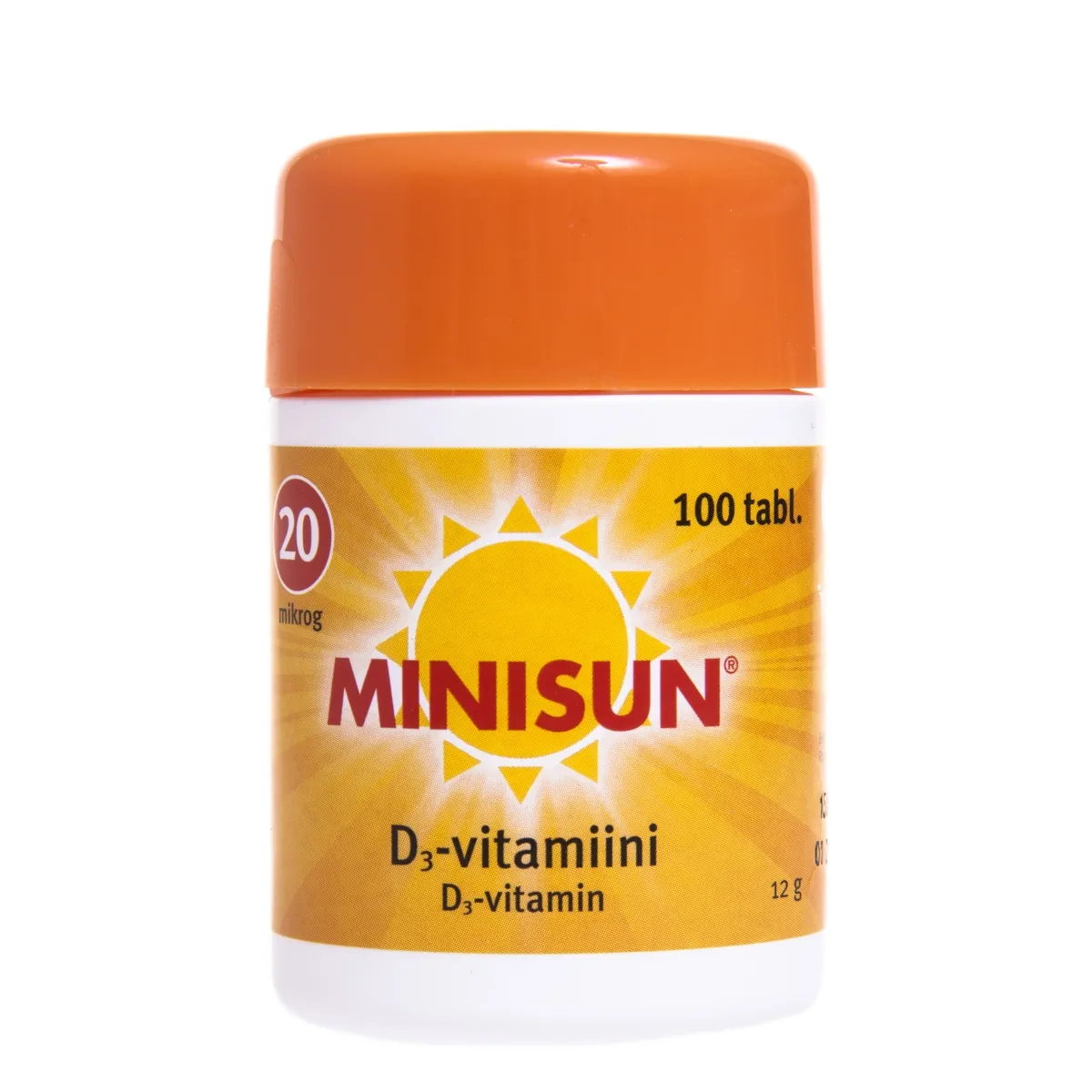 MINISUN TBL 20MCG N100 - Tootepilt