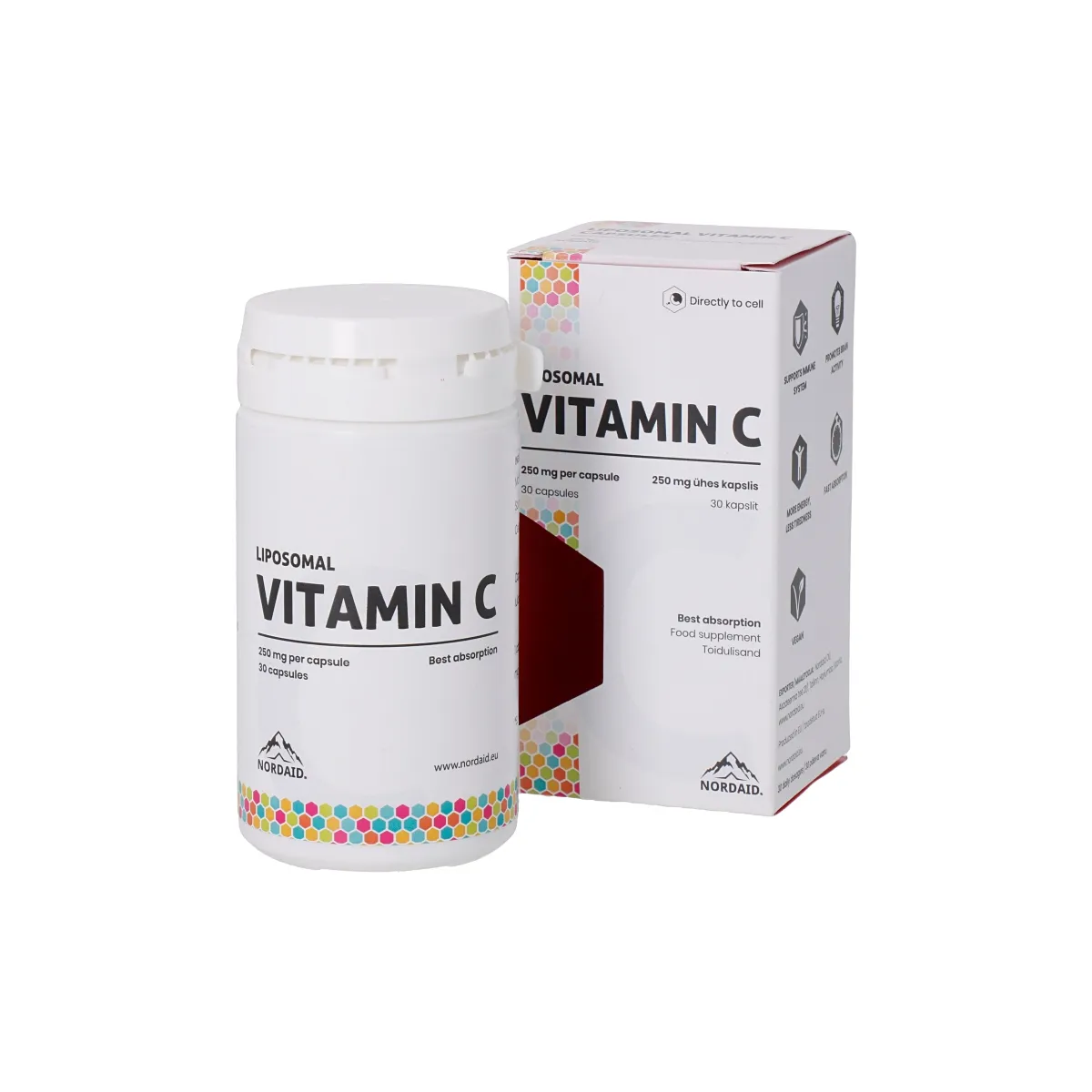 VITAMIIN C LIPOSOOMNE KAPSLID 250MG N30 VANA - Tootepilt