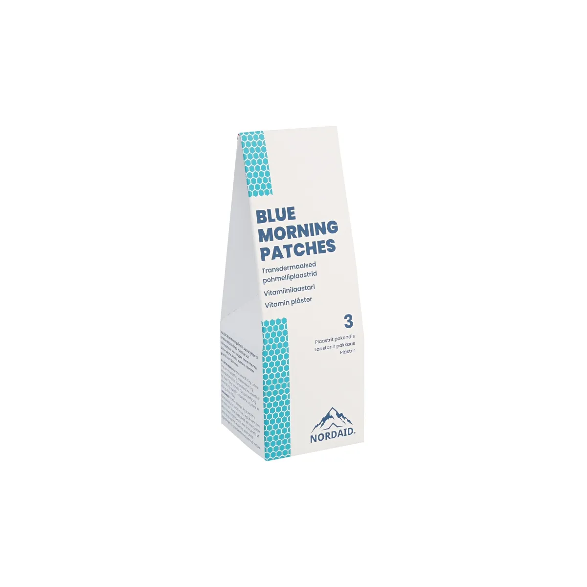 NORDAID BLUE MORNING TRANSDERMAALSED POHMELLIPLAASTRID N3 - Tootepilt