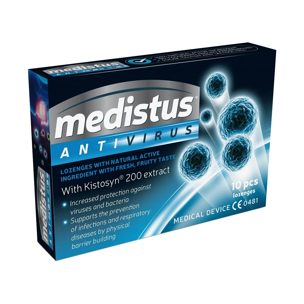 MEDISTUS ANTIVIRUS LOSENG N10 - Product Image