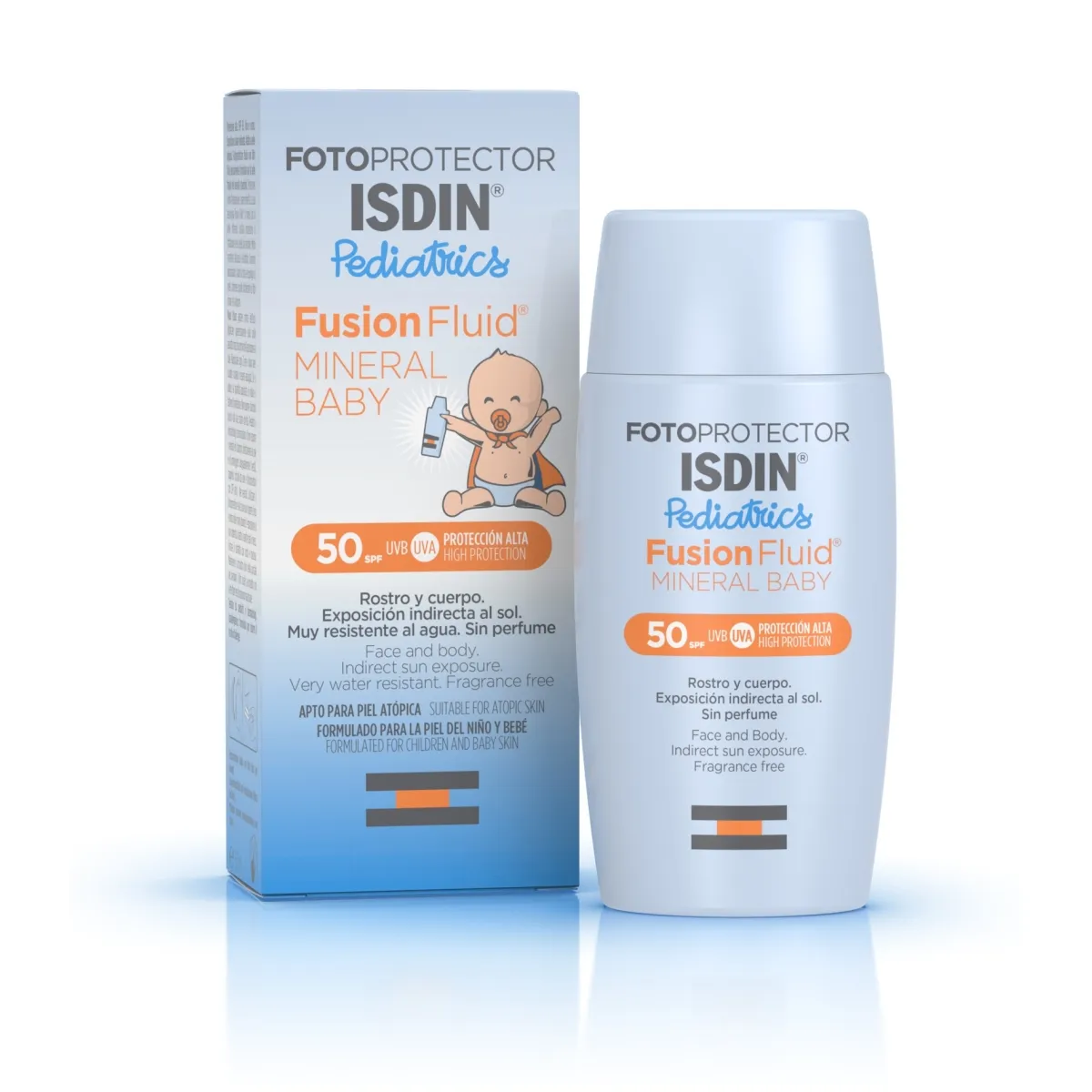 ISDIN PÄIKESEKAITSEEMULSIOON LASTELE MINERAALNE SPF50 50ML