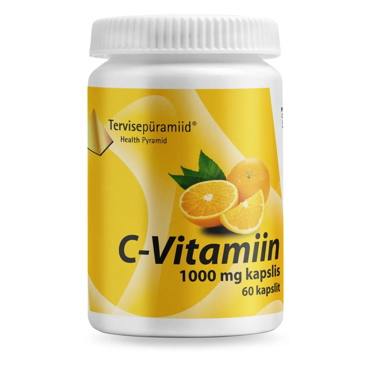 TERVISEPÜRAMIID C-VITAMIIN KAPSLID 1000MG N60 - Tootepilt