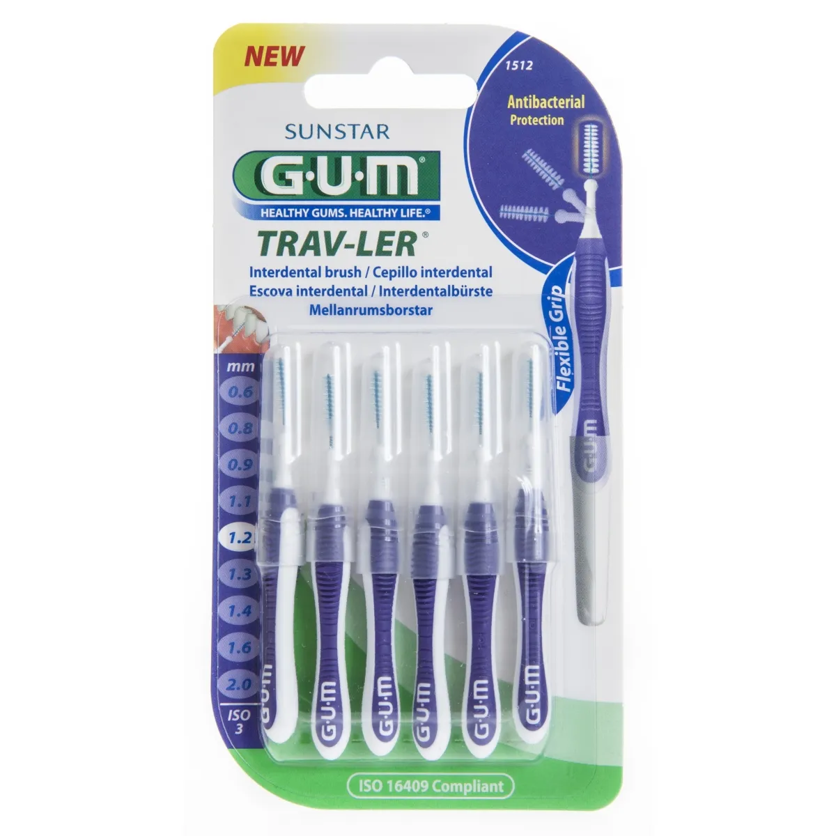 GUM HAMBAVAHEHARI TRAV-LER SILINDER 1,2MM N6 - Product Image