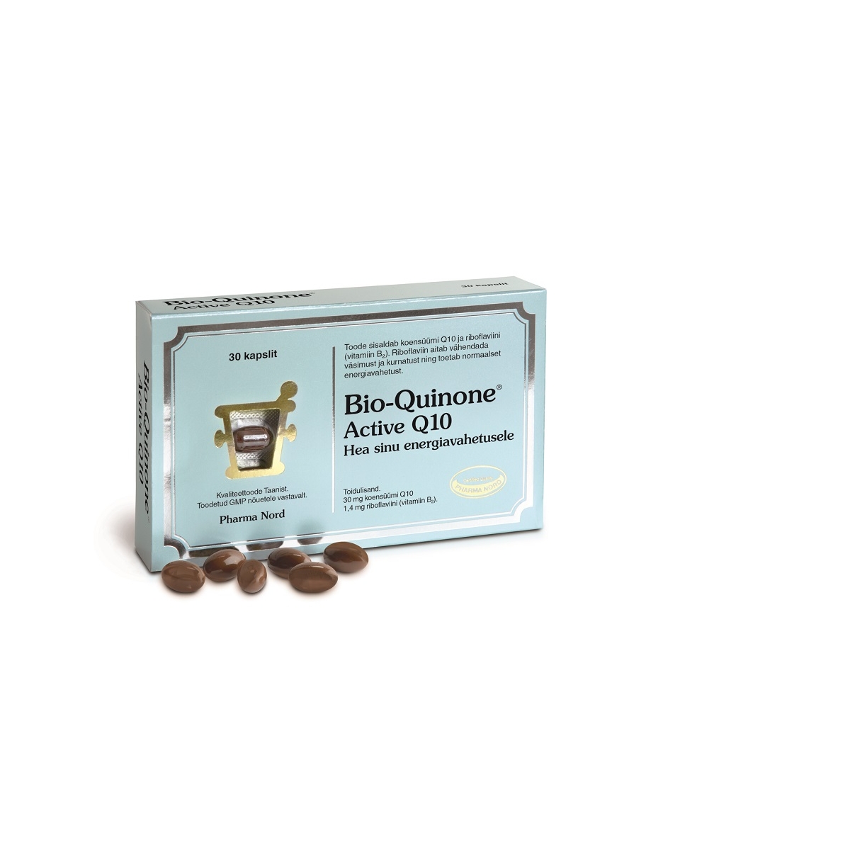 BIO-QUINONE ACTIVE Q10 CAPS 30MG N30 - Product Image