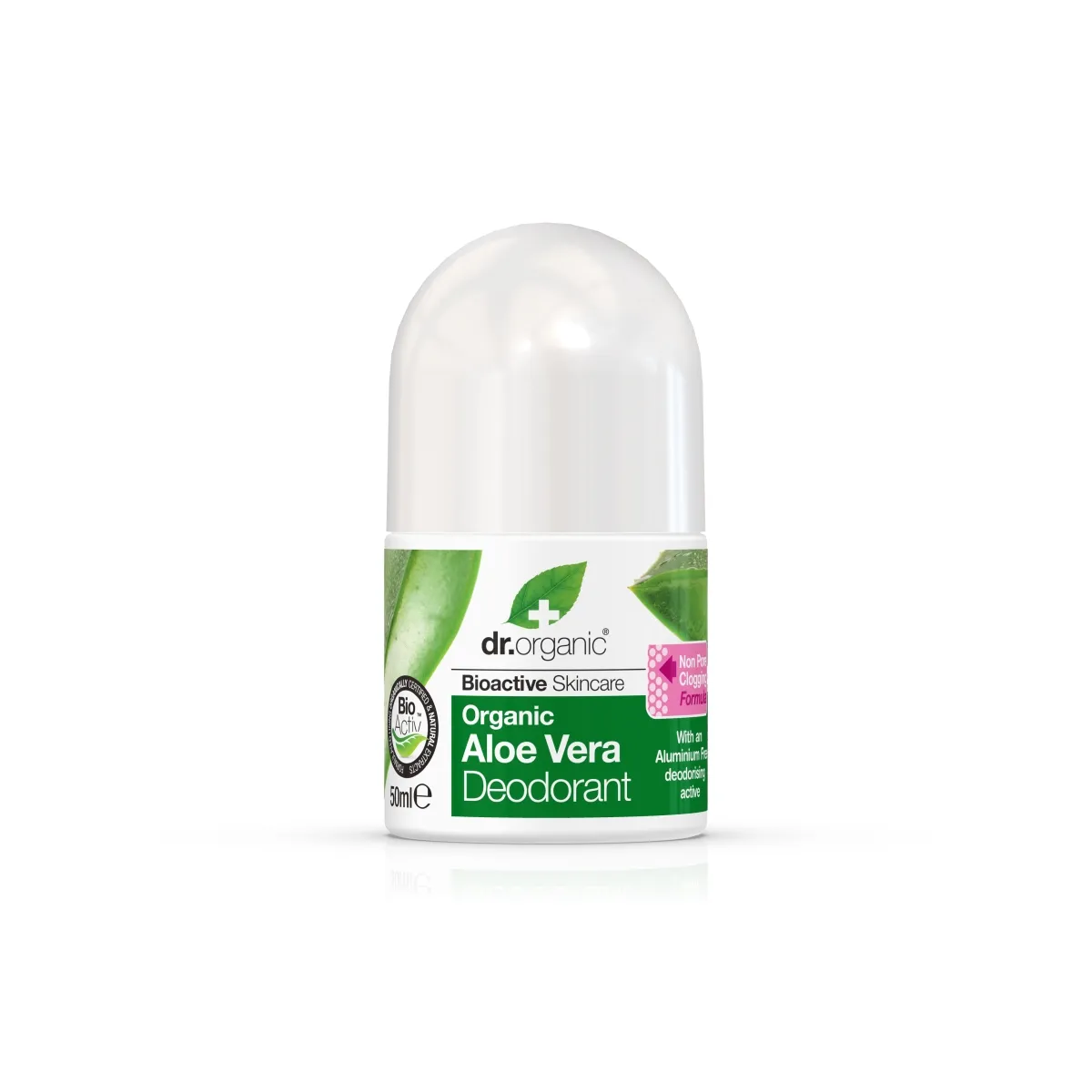 DR. ORGANIC DEODORANT ALOE VERA 50ML - Product Image