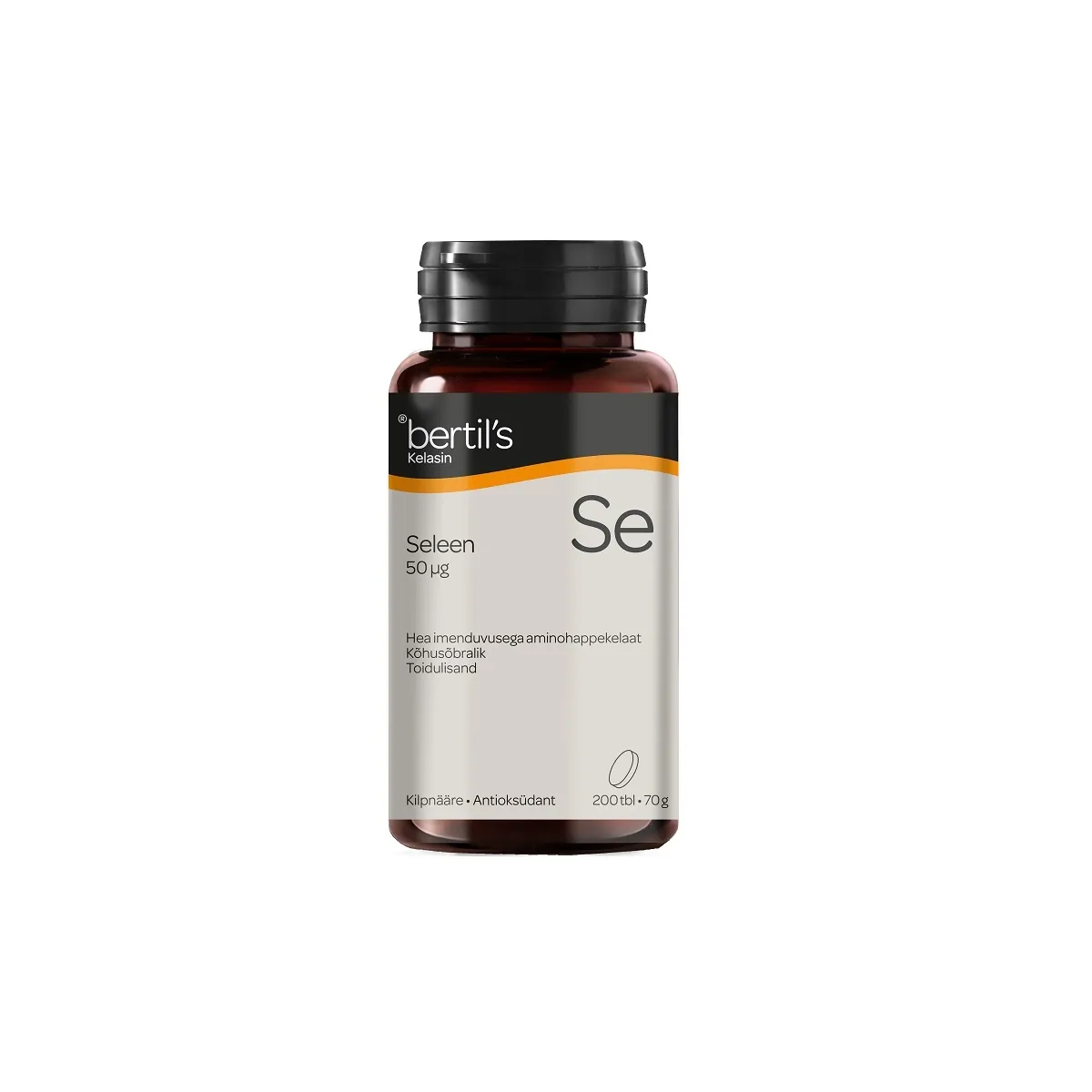 BERTILS KELASIN SELEEN TBL 50MCG N200 - Product Image