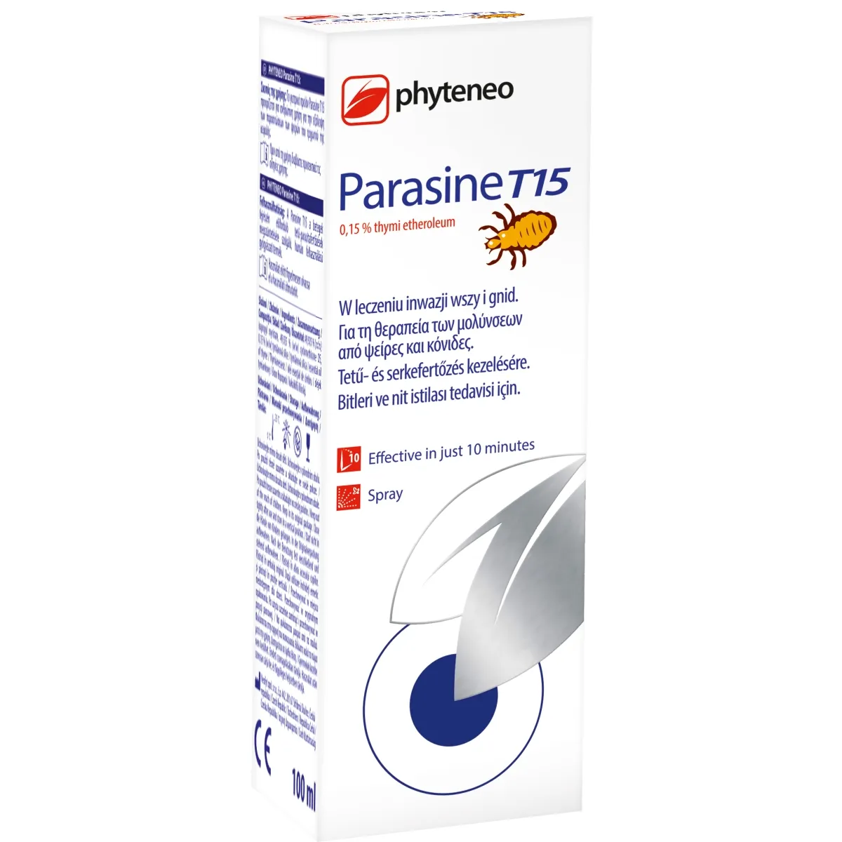 PARASINE T15 PIHUSTIGA 100ML - Tootepilt