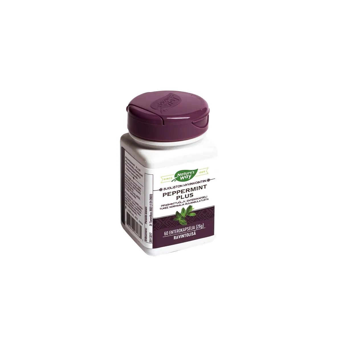 PEPPERMINT PLUS ENTERO KAPSLID N60 - Tootepilt