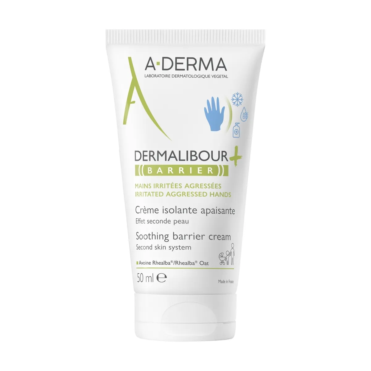 A-DERMA DERMALIBOUR+ BARRIER KAITSEV KREEM 50ML