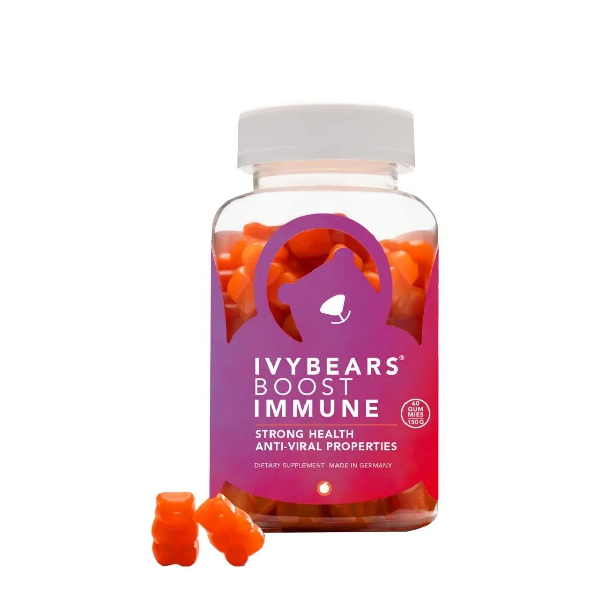 IVYBEARS VITAMIINID IMMUUNSÜSTEEMILE N60 - Tootepilt