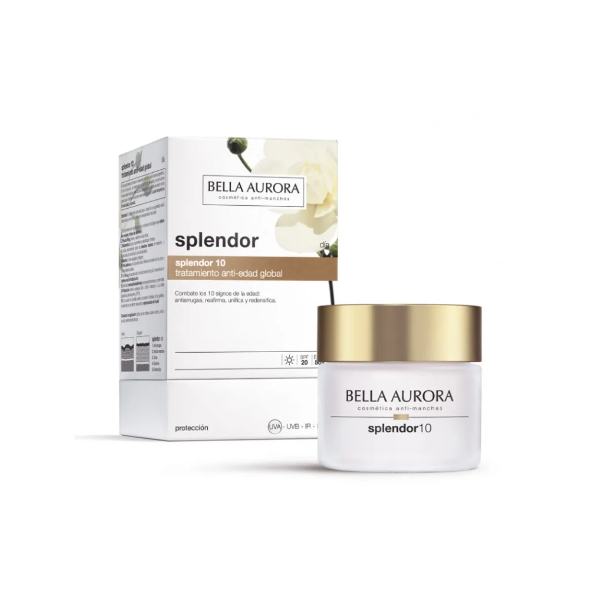 BELLA AURORA SPLENDOR PÄEVAKREEM KÕIKIDELE NAHATÜÜPIDELE 50ML