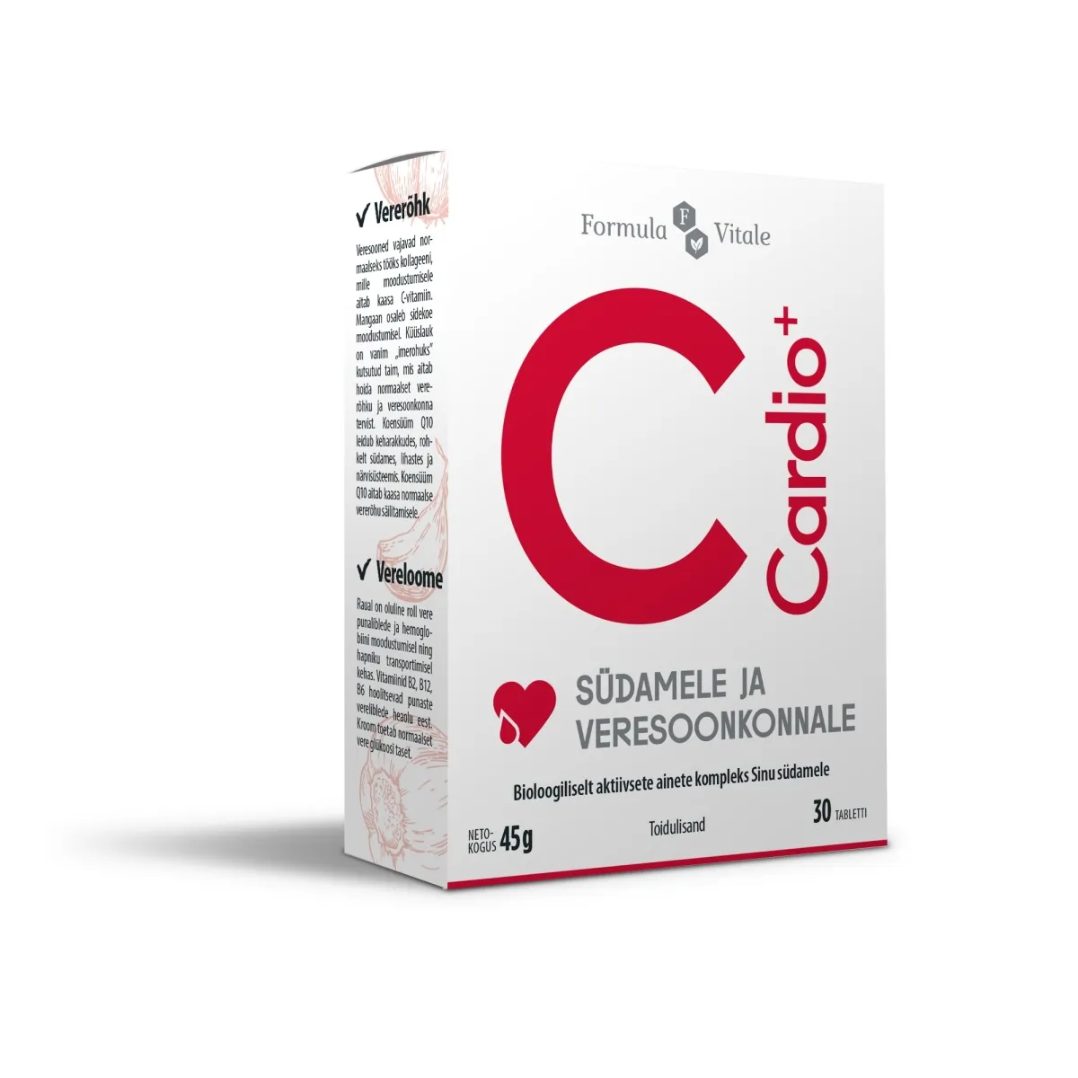 FORMULA VITALE CARDIO+ TBL N30 - Tootepilt