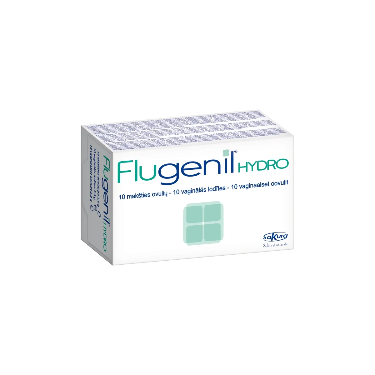 FLUGENIL HYDRO VAGINAALKAPSLID N10 - Tootepilt