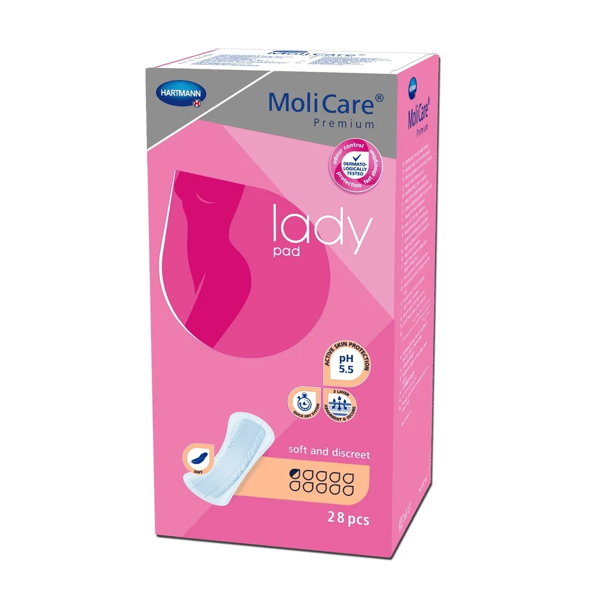 MOLICARE PAD LADY 0,5 TILKA N28