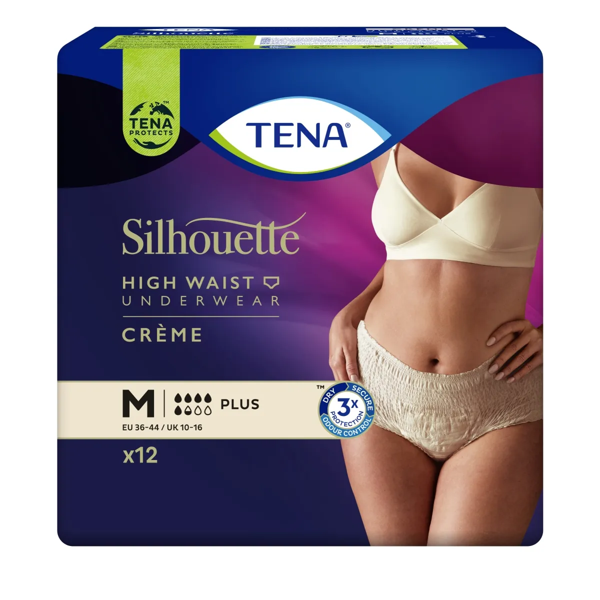 TENA SILHOUETTE CREME PLUS M N12