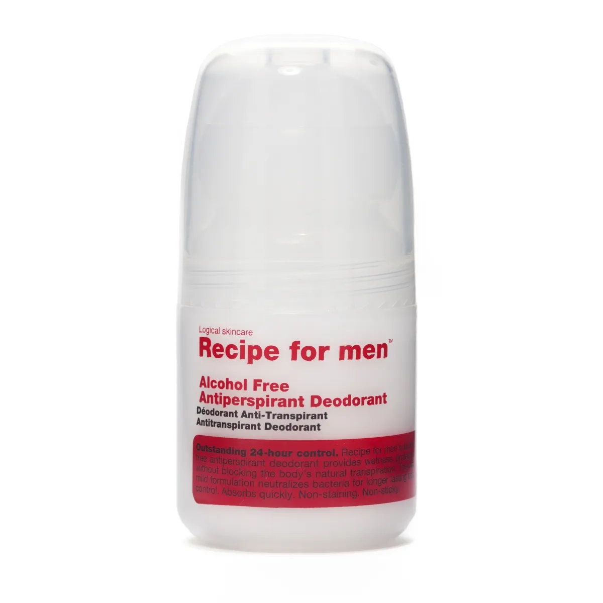 RECIPE FOR MEN DEODORANT ALKOHOLIVABA 60ML - Tootepilt