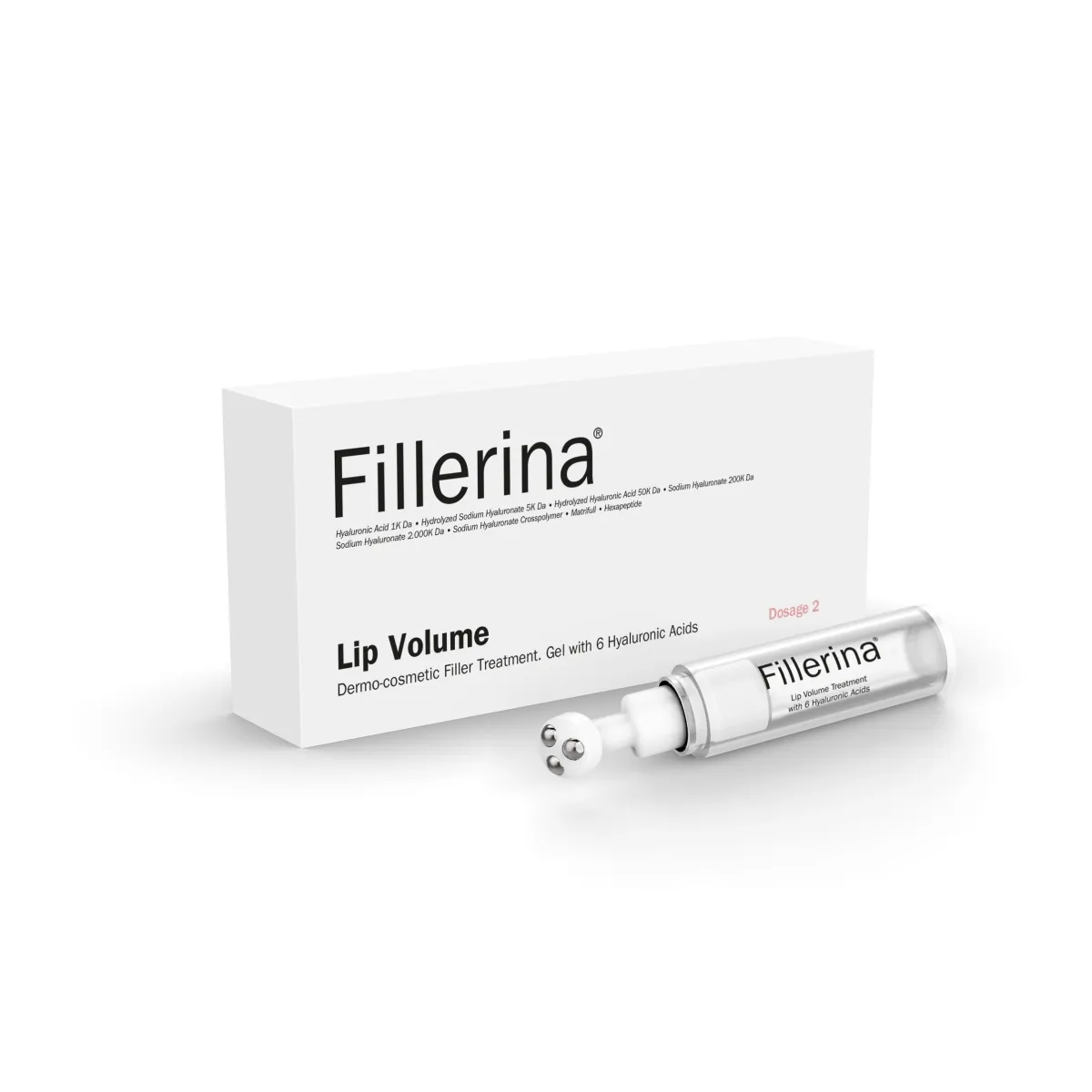 FILLERINA HUULESEERUM VOLÜÜMI ANDEV 6 HÜALUROONHAP. II 7ML - Tootepilt