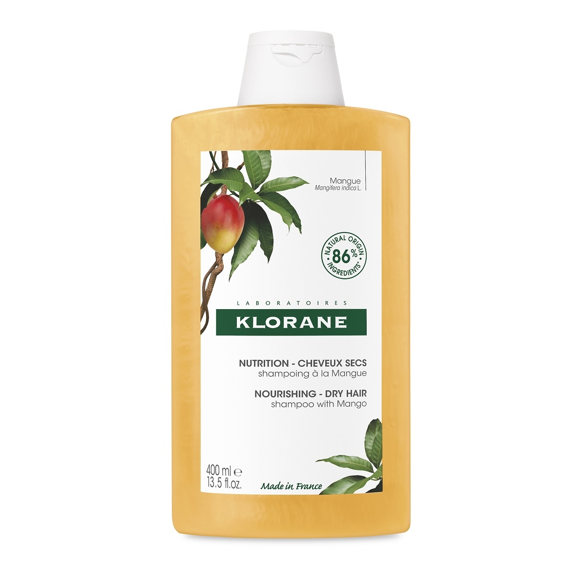 KLORANE SHAMPOON MANGO KUIVADELE JUUSTELE 400ML