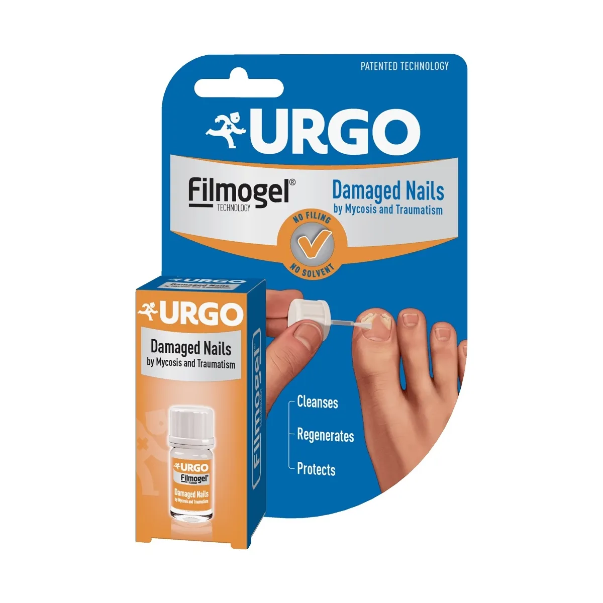 URGO DAMAGED NAILS KAHJUSTATUD KÜÜNTELE 3,3ML - Product Image