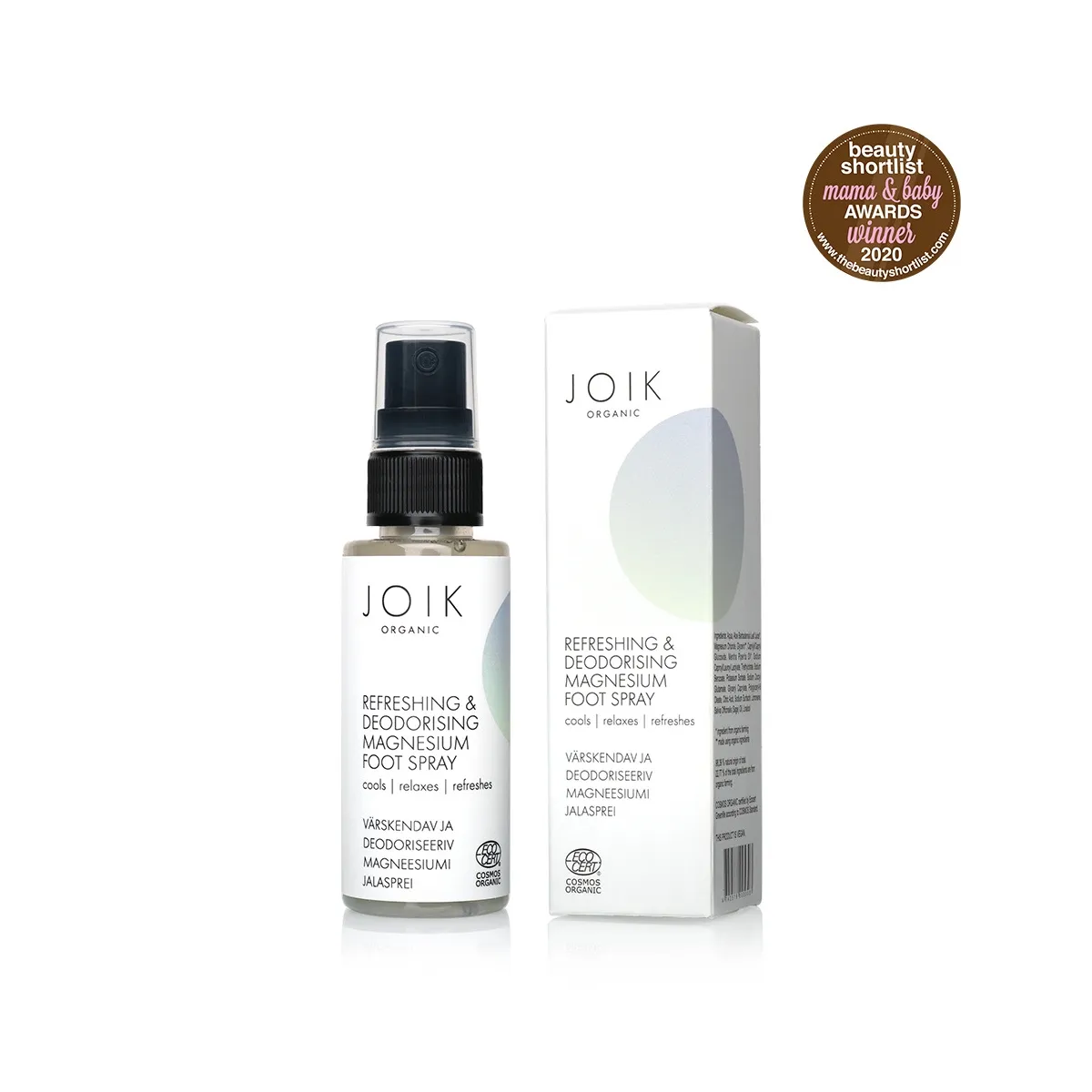 JOIK ORGANIC JALASPREI MAGNEESIUMIGA LÕÕGASTAV 50ML - Tootepilt