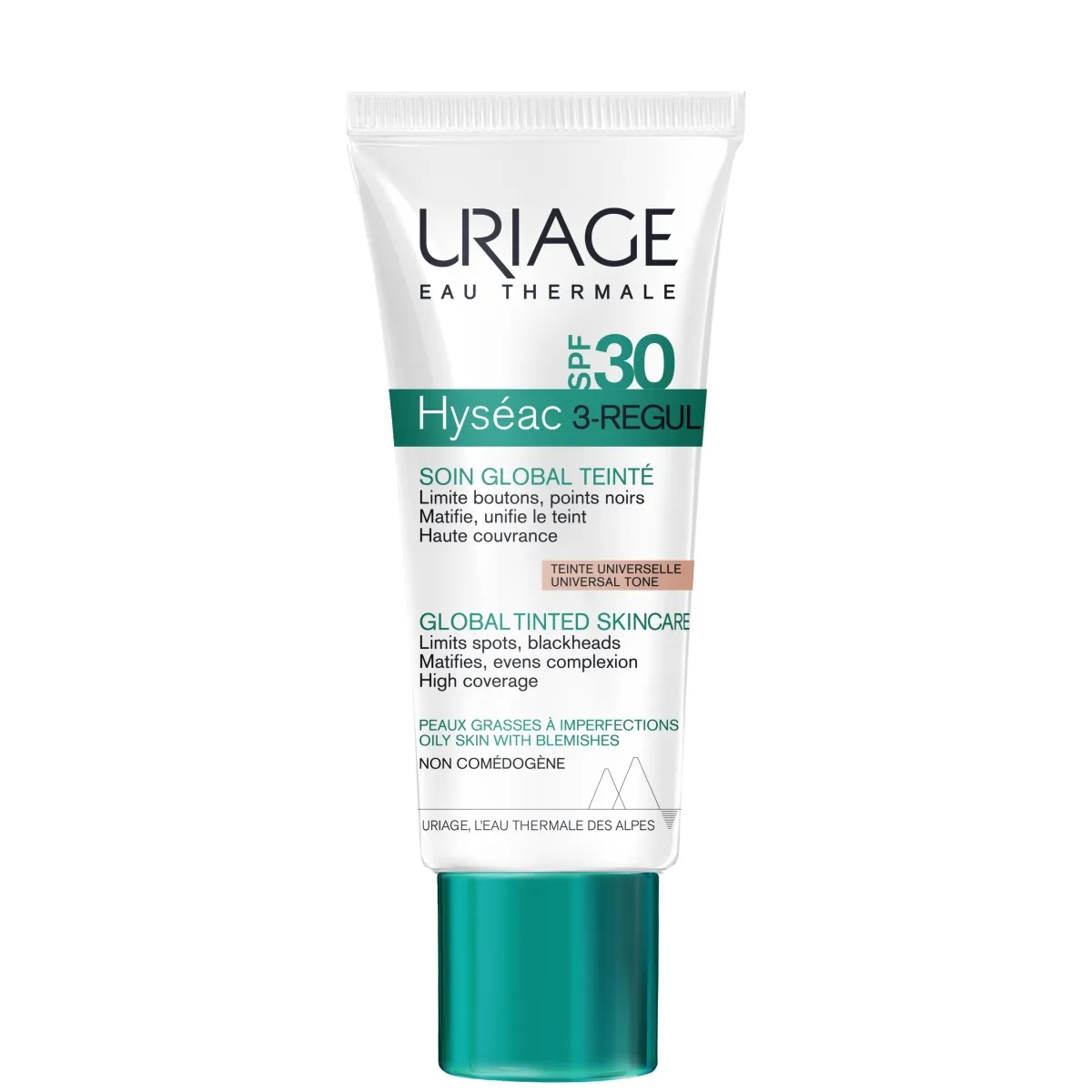 URIAGE HYSEAC NÄOKREEM TOONIV SPF30 40ML - Product Image