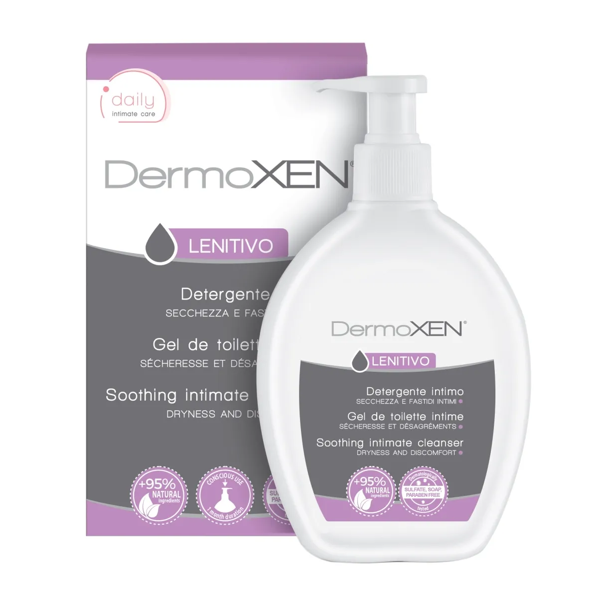 DERMOXEN LENITIVO INTIIMPESUGEEL TUPEKUIVUSE KORRAL  200ML