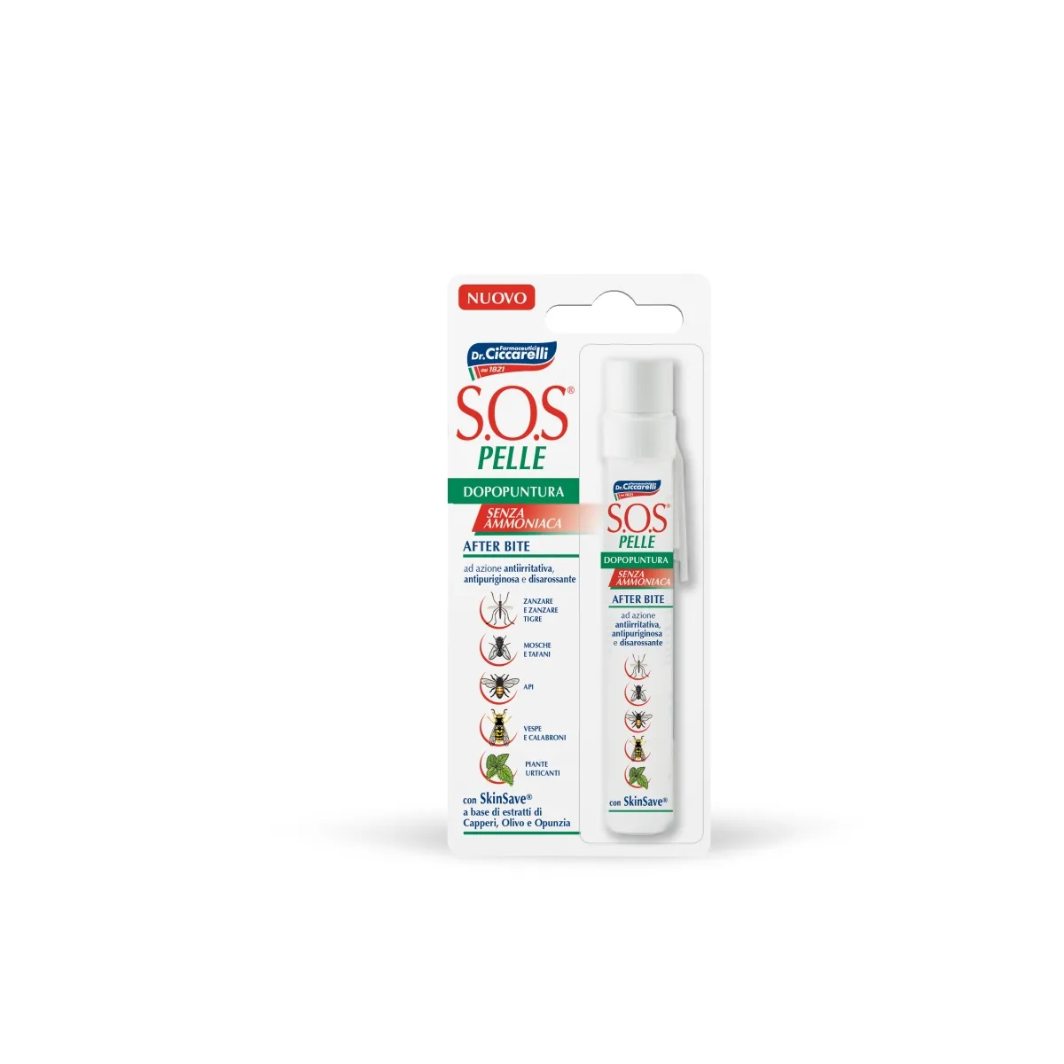 CICCARELLI SOS PUTUKAHAMMUSTUST LEEVENDAV PLIIATS 15ML - Tootepilt