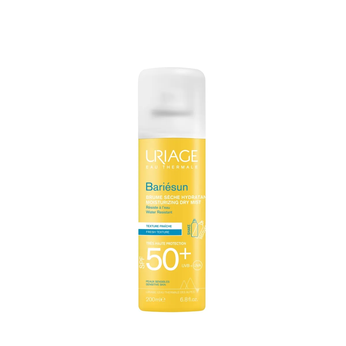 URIAGE BARIESUN PÄIKESEKAITSESPREI SPF50 200ML - Tootepilt