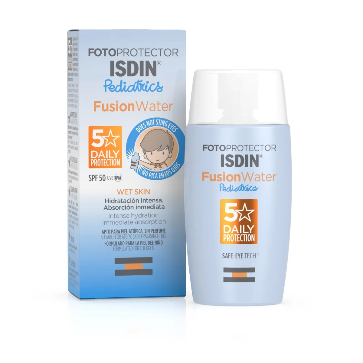 ISDIN PÄIKESEKAITSEEMULSIOON LASTELE SPF50 50ML - Tootepilt