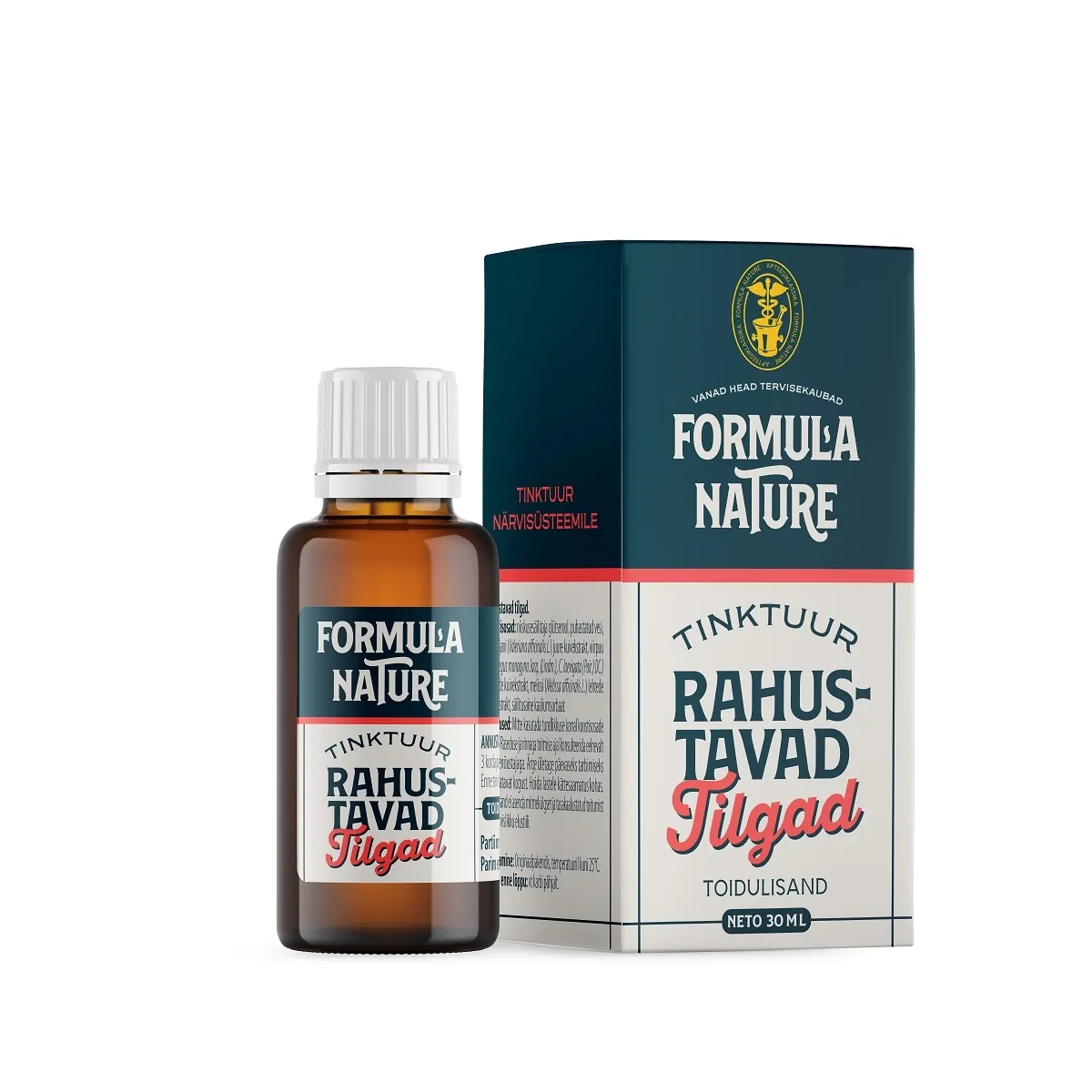 FORMULA NATURE RAHUSTAVAD TILGAD 30ML