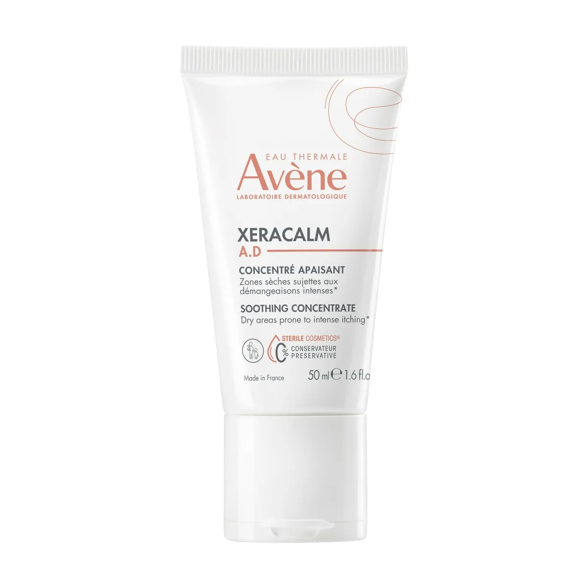 AVENE XERACALM A.D SÜGELUSVASTANE KONTSENTRAAT RAHUSTAV 50ML UUS - Tootepilt