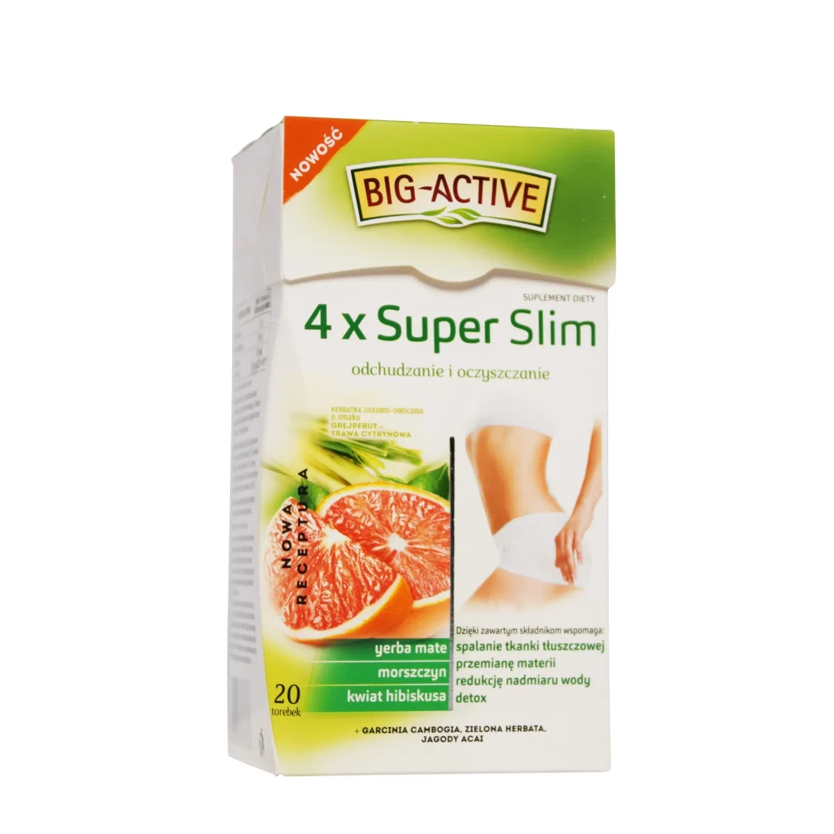 BIG-ACTIVE 4X SUPER SLIM TEE N20 - Tootepilt