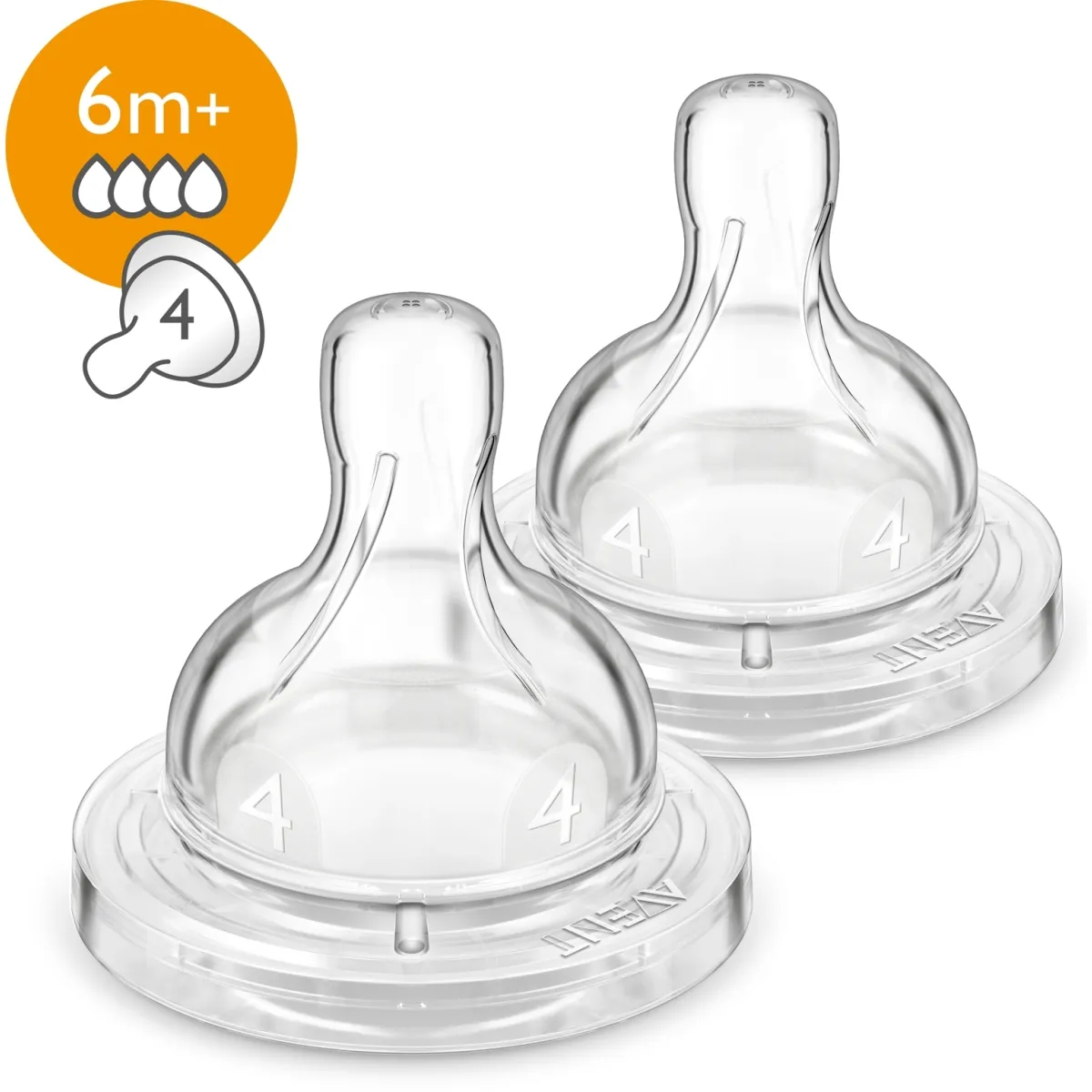 AVENT TOITMISLUTT CLASSIC+ 6 KUUST (4 AVAGA) 2TK - Tootepilt