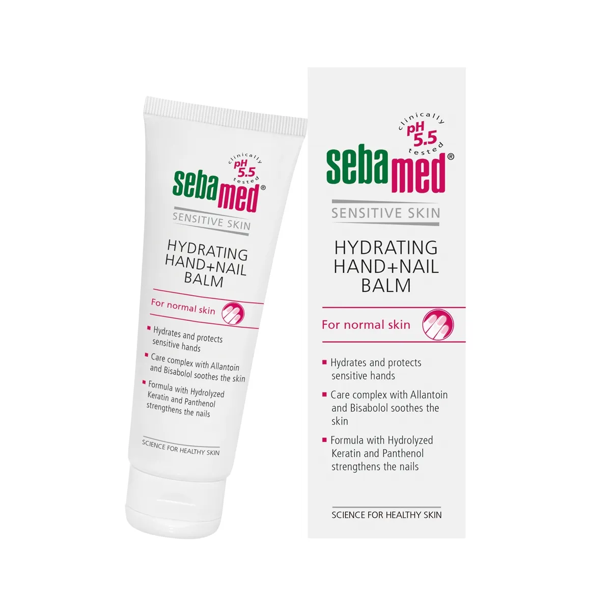 SEBAMED KÄTE- JA KÜÜNTEPALSAM 75ML