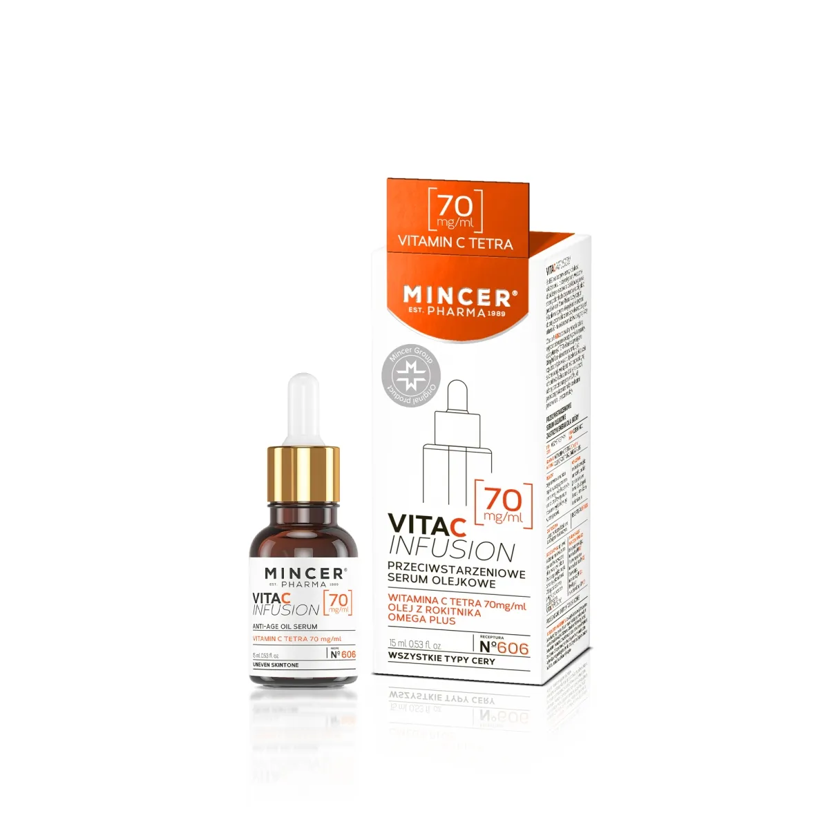 MINCER PHARMA VITA C ÕLISEERUM VANANEMISVASTANE 15ML - Tootepilt 1