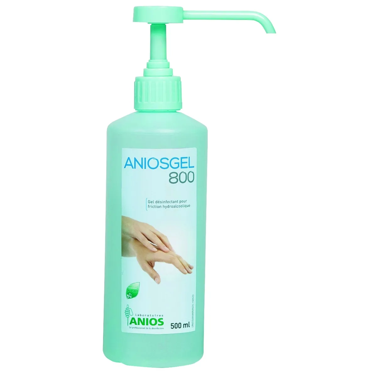 ANIOSGEL 800 KÄTEANTISEPTIKUM 500ml PUMBAGA - Tootepilt