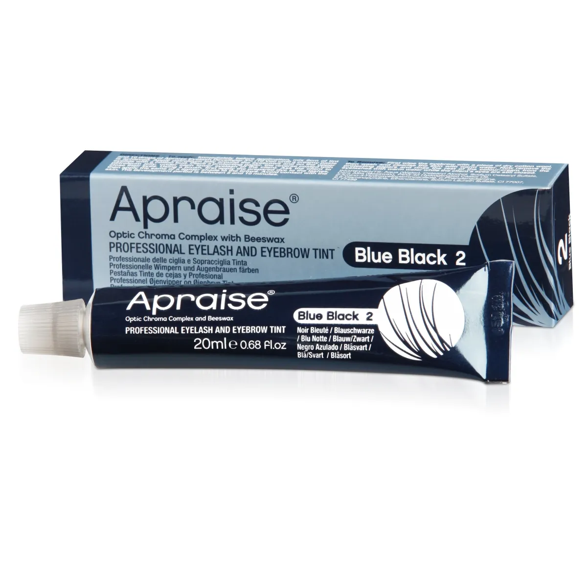 APRAISE RIPSME- JA KULMUVÄRV- NO.2 BLUE BLACK 20 ML - Tootepilt