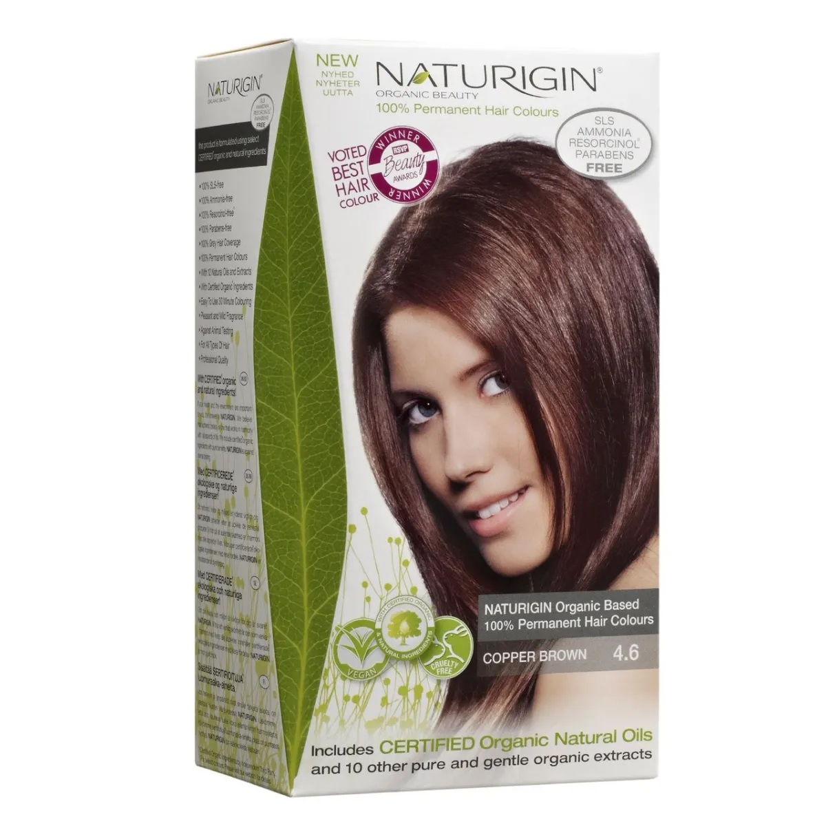 NATURIGIN JUUKSEVÄRV COPPER BROWN 4,60