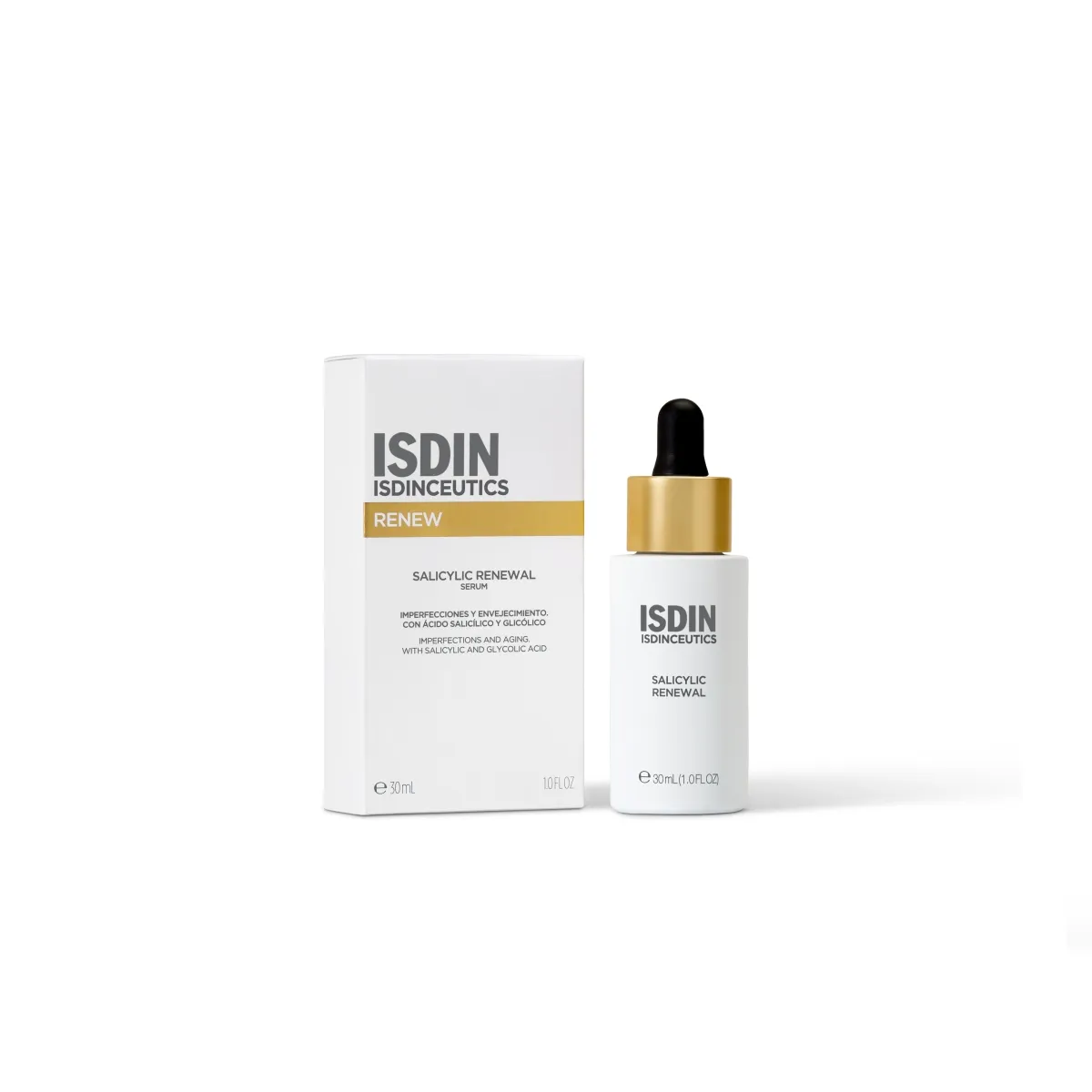 ISDIN NÄOSEERUM SALITSÜÜLHAPPEGA 30ML - Tootepilt