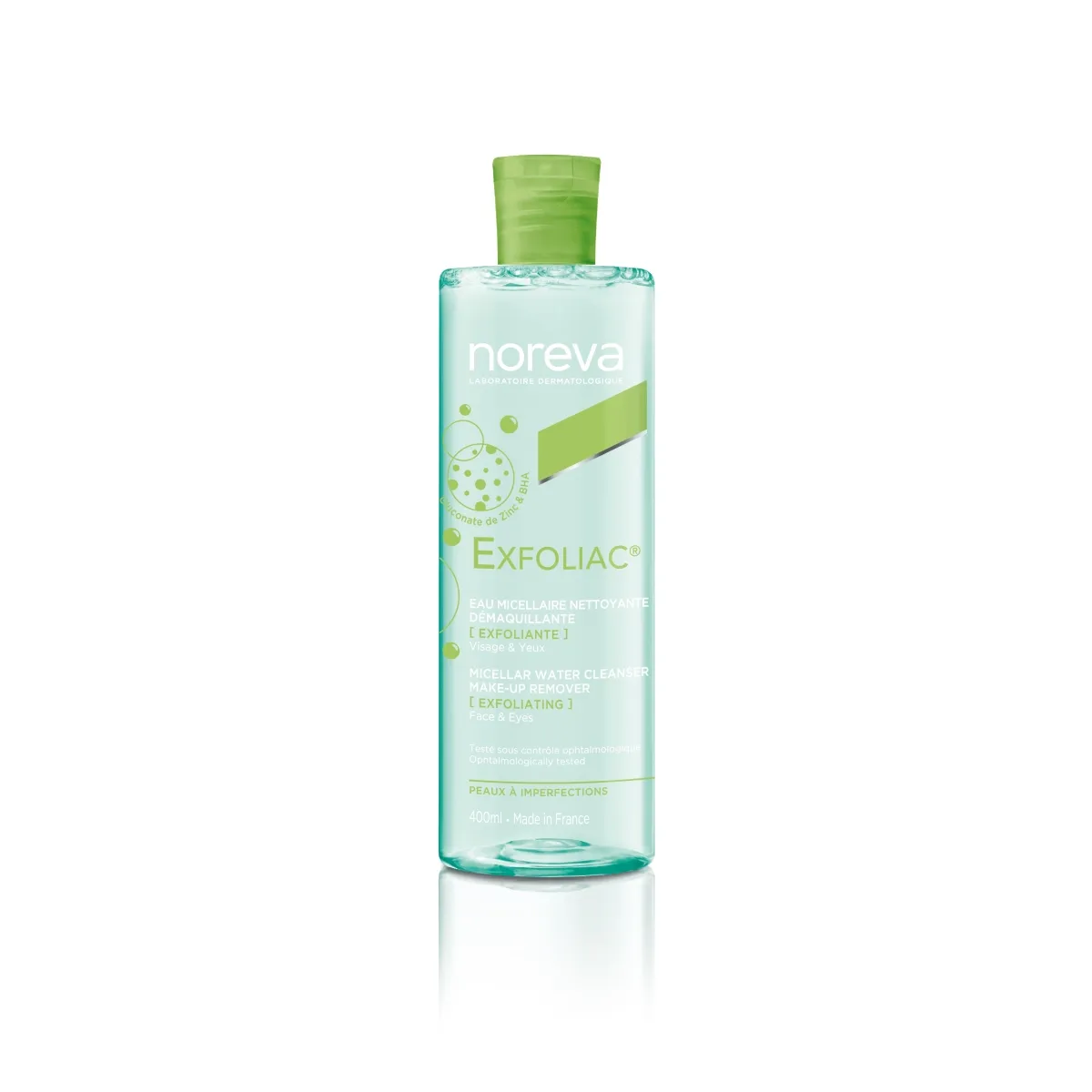 NOREVA EXFOLIAC MITSELAARVESI RASUSELE NAHALE 400ML - Tootepilt