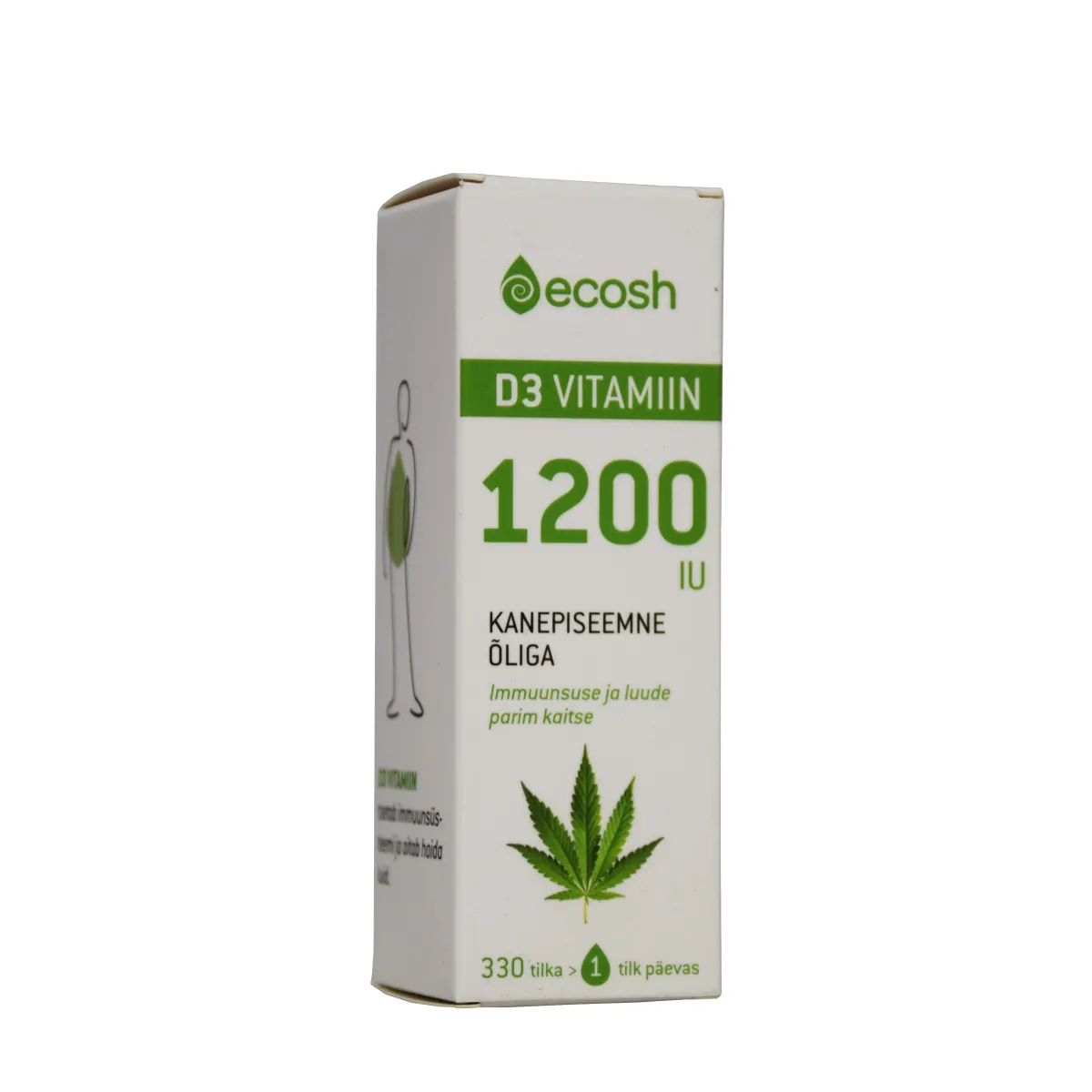 ECOSH D3-VITAMIIN TILGAD 1200IU/TILGAS 10ML KANEPIÕLIGA - Tootepilt